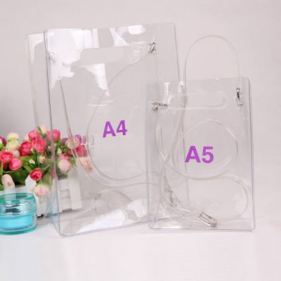 Bao bì túi nhựa PVC với quai đeo - CÔNG TY TNHH SX-TM TTL