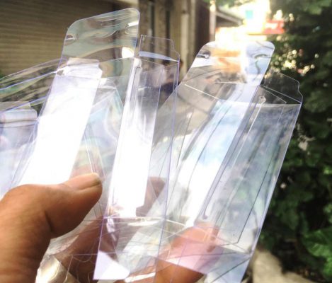 Sản xuất hộp nhựa PET trong suốt theo mẫu